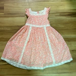 100% Cotton Cherry Blossom Sundress. Size 6.  Strawberry Faire.